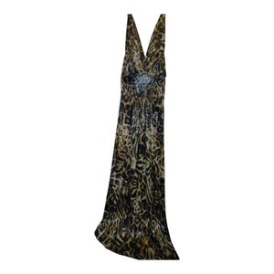 Jasmine Leopard Print Sleeveless Dress